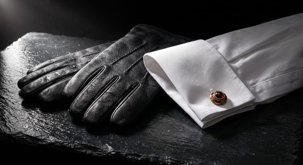 matériel BDSM, ciseaux de sécurité, bracelet de cuir et corde de coton