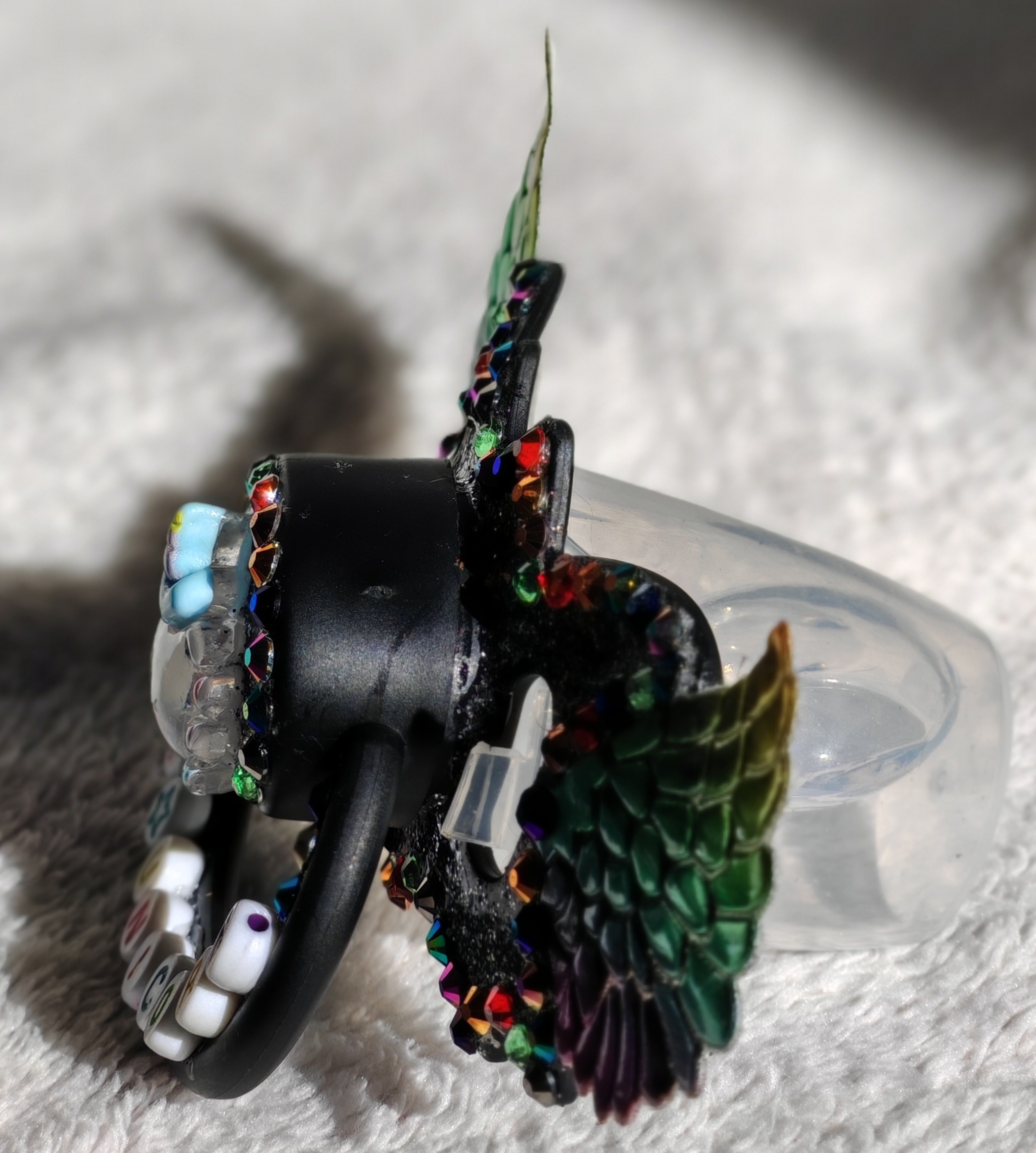 Lil★Unicorn – Tétine adulte décorée main – Image 4