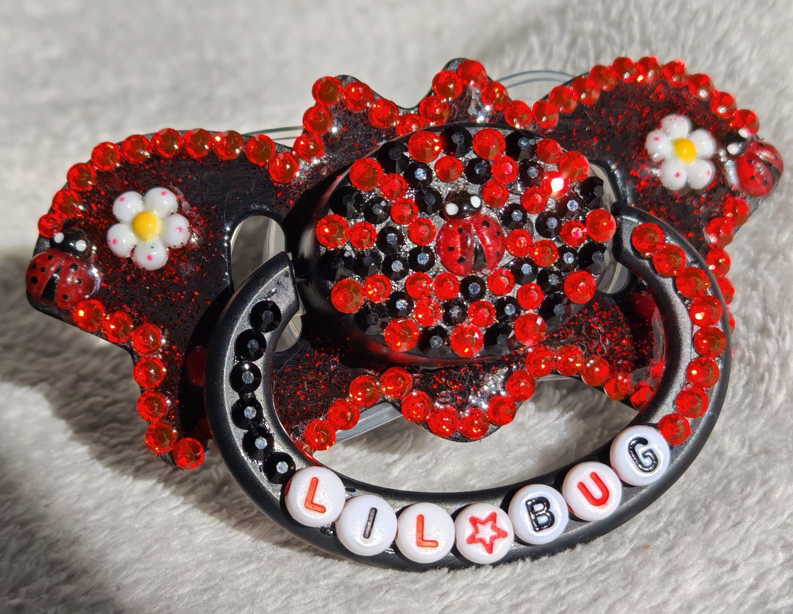 Lil Bug – Tétine adulte décorée main