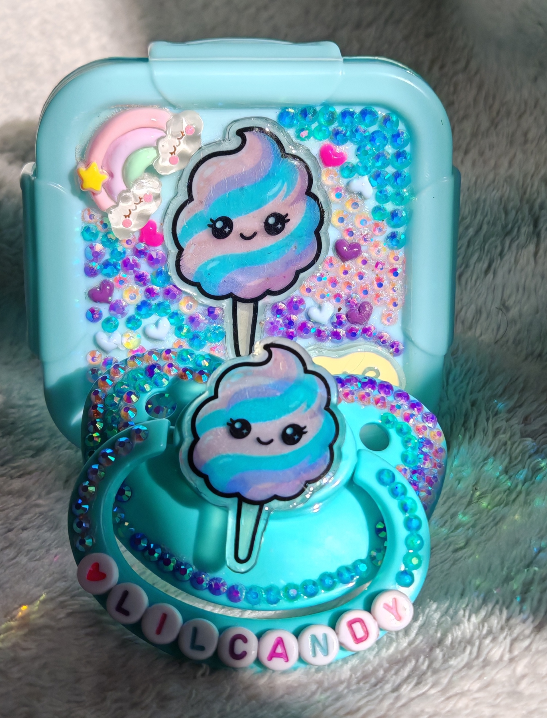 Lil Candy – Tétine adulte décorée main