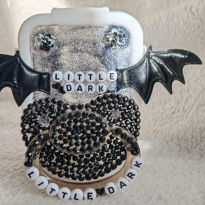 Little Dark – Tétine adulte décorée main