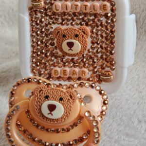 Lil Bear – Tétine adulte décorée main