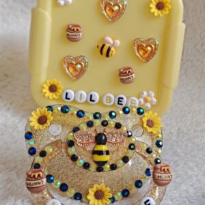 Lil Bee – Tétine adulte décorée main